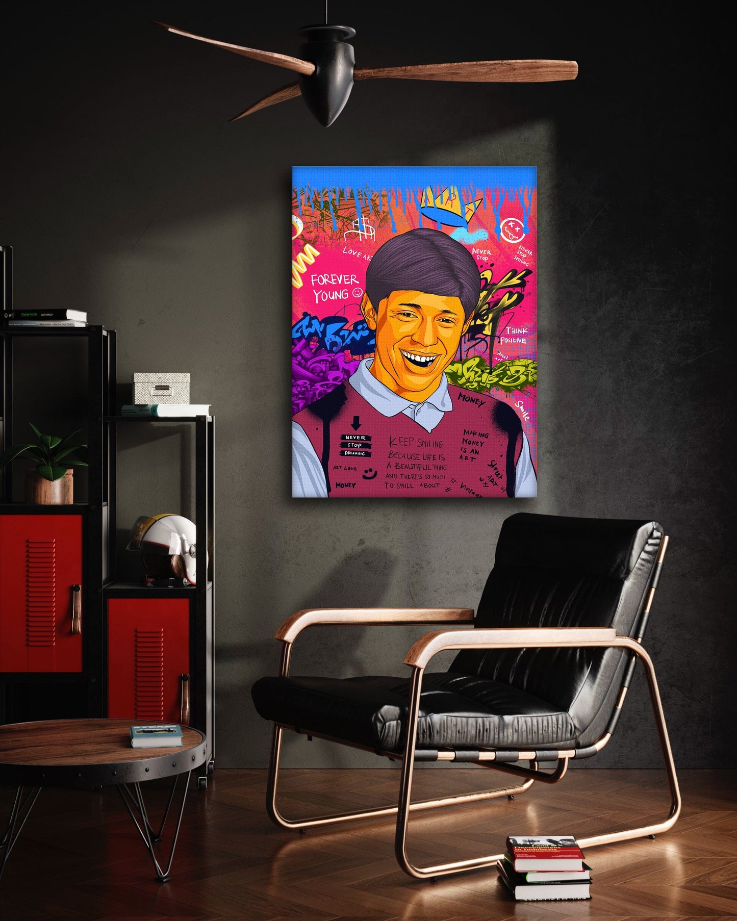 Kyle Craven - Leinwandbild Pop Art