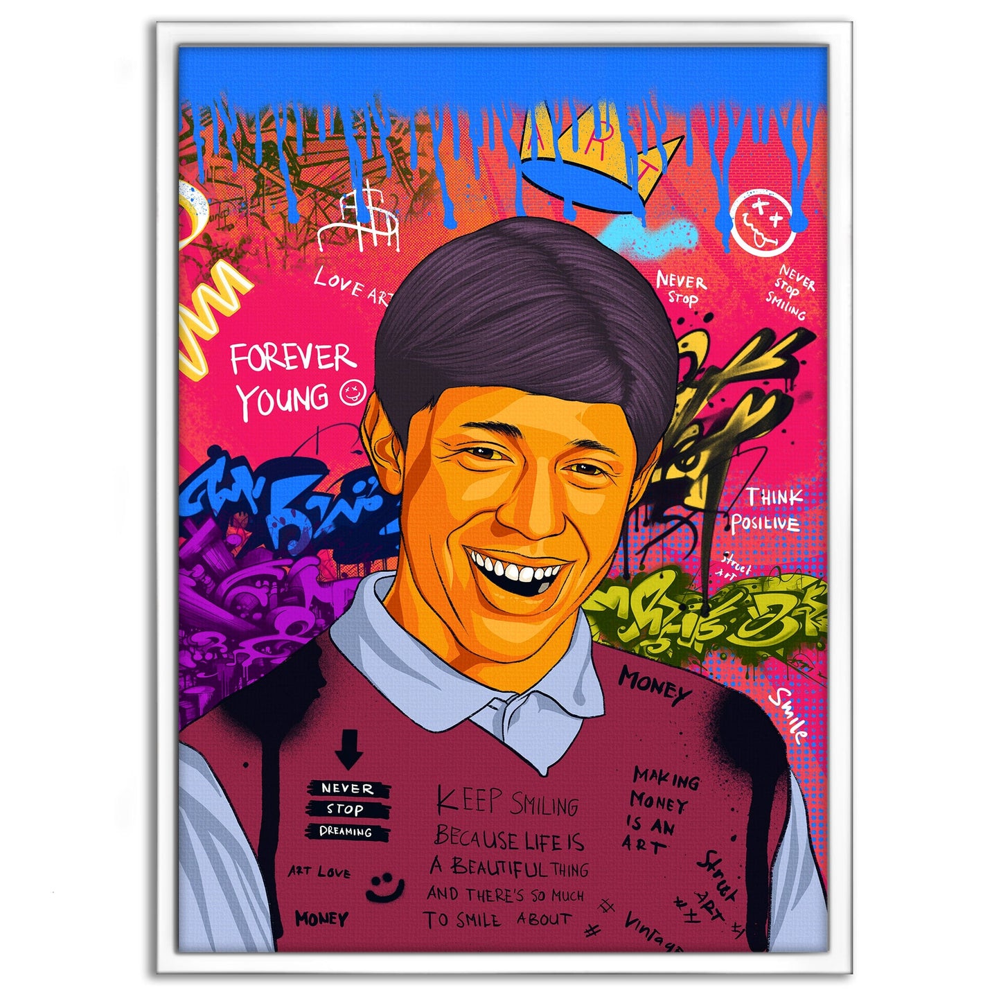 Kyle Craven - Leinwandbild Pop Art