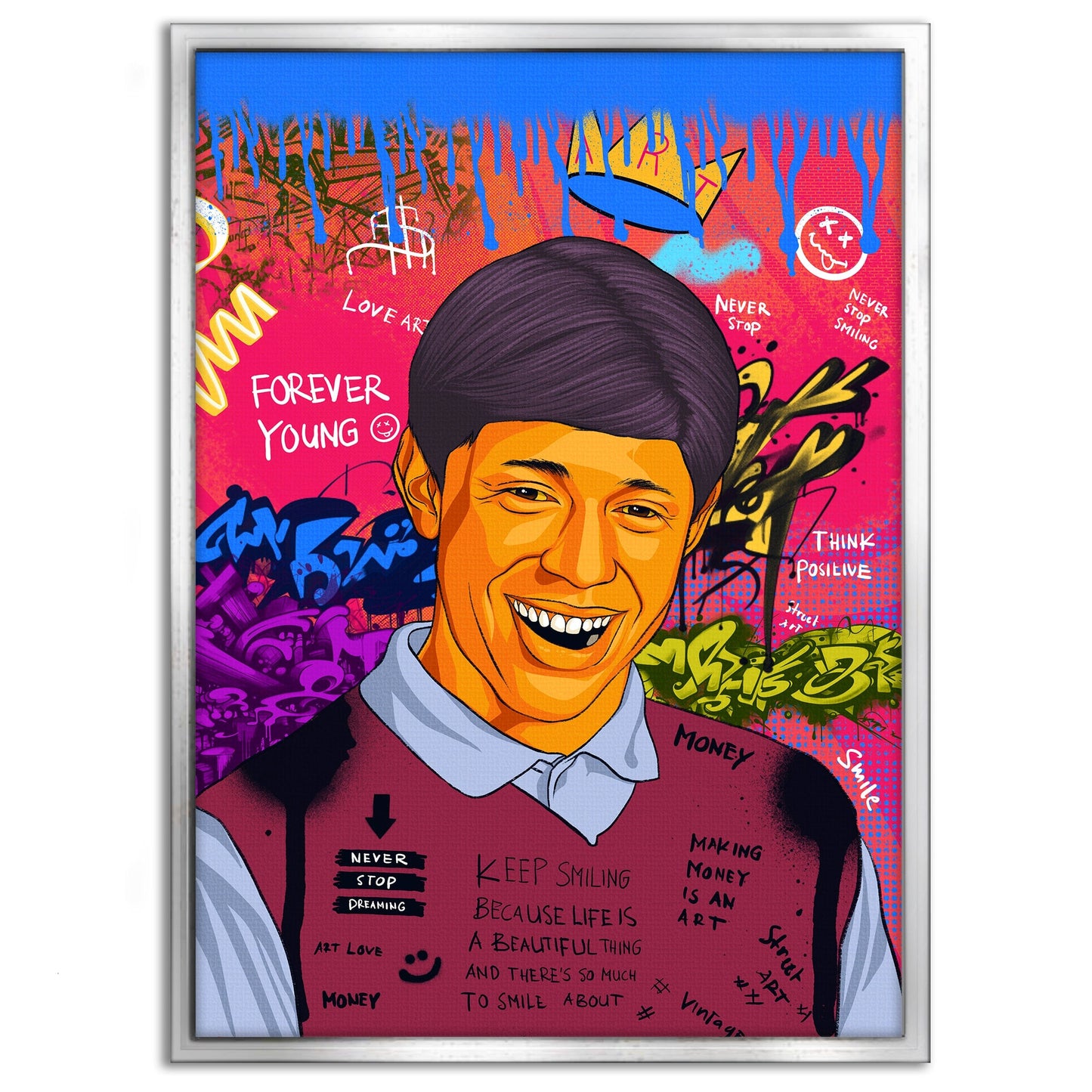 Kyle Craven - Leinwandbild Pop Art