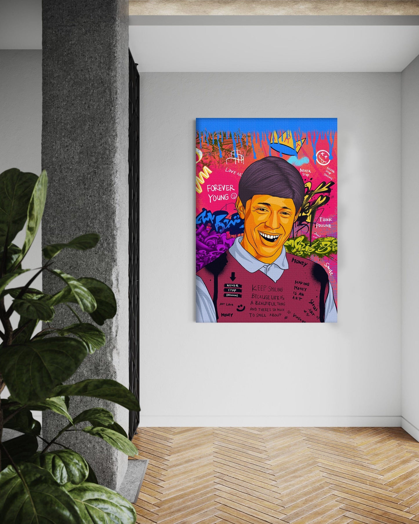 Kyle Craven - Leinwandbild Pop Art