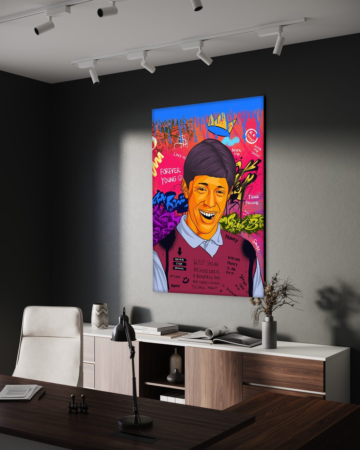 Kyle Craven - Leinwandbild Pop Art