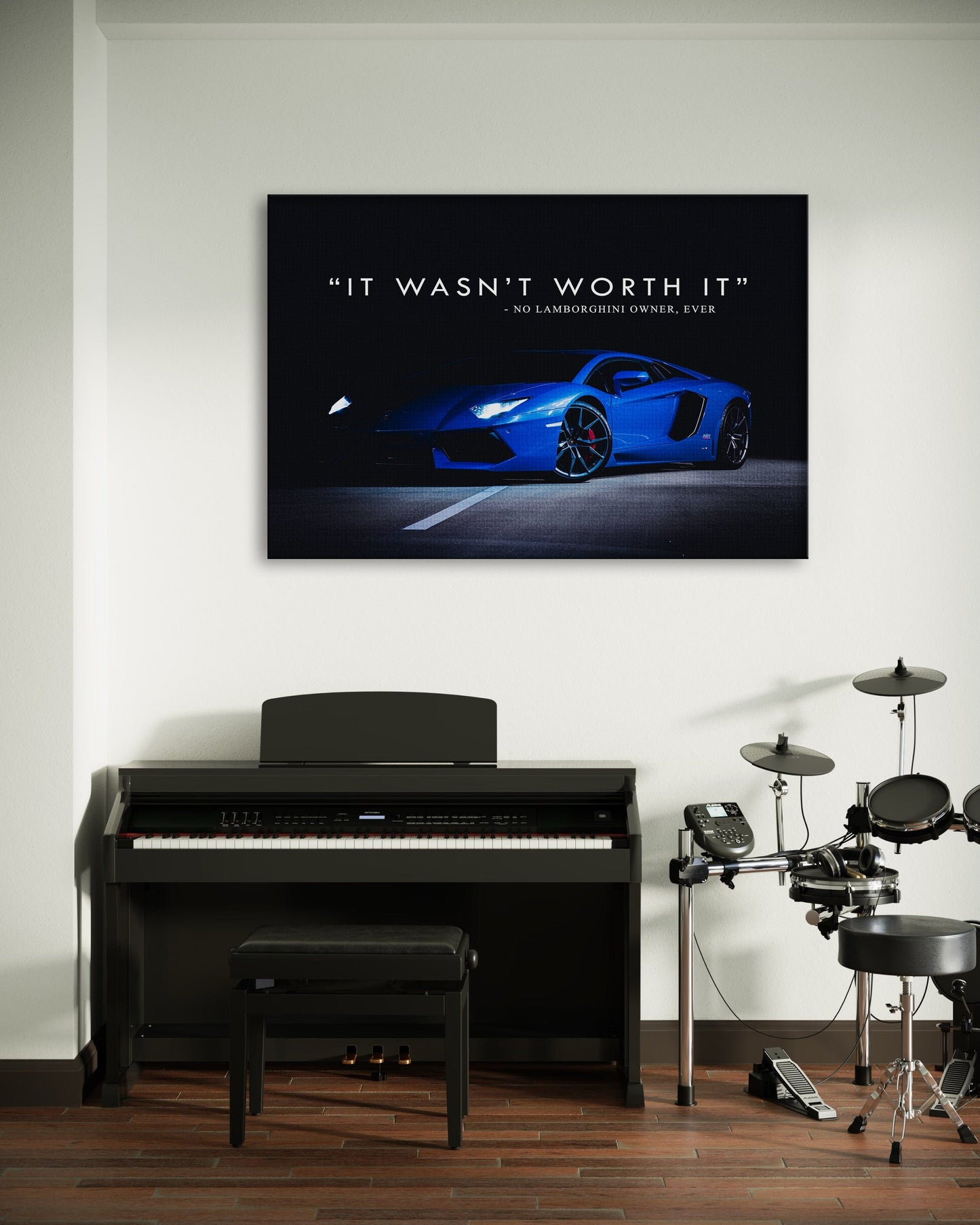 Lamborghini Owner - Leinwandbild Motivation