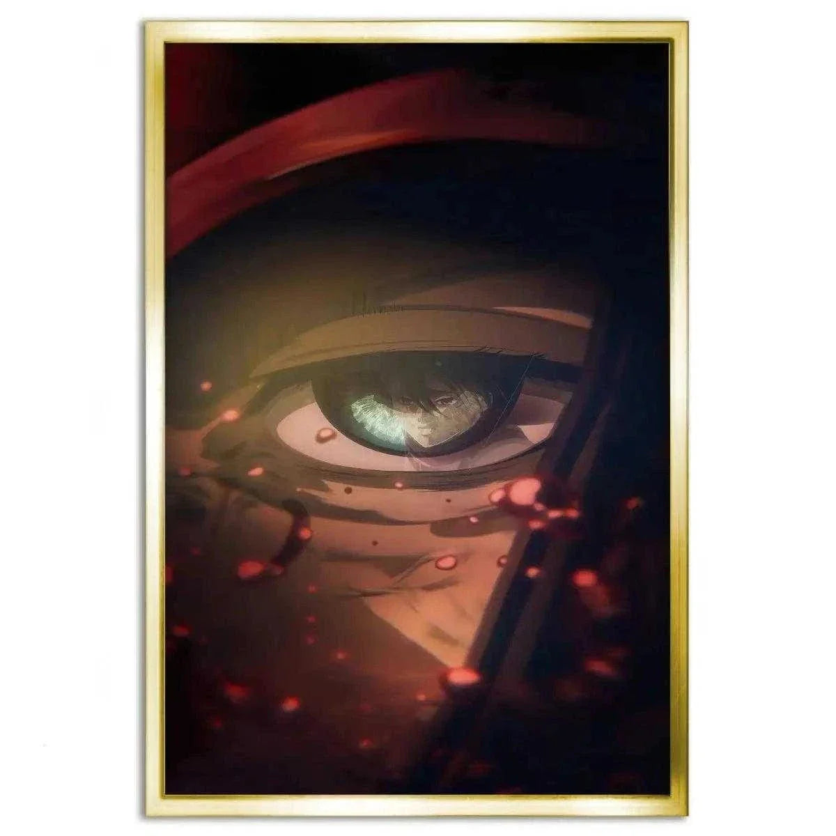 Last View of Eren Jaeger - Attack on Titan - Anime Leinwandbild