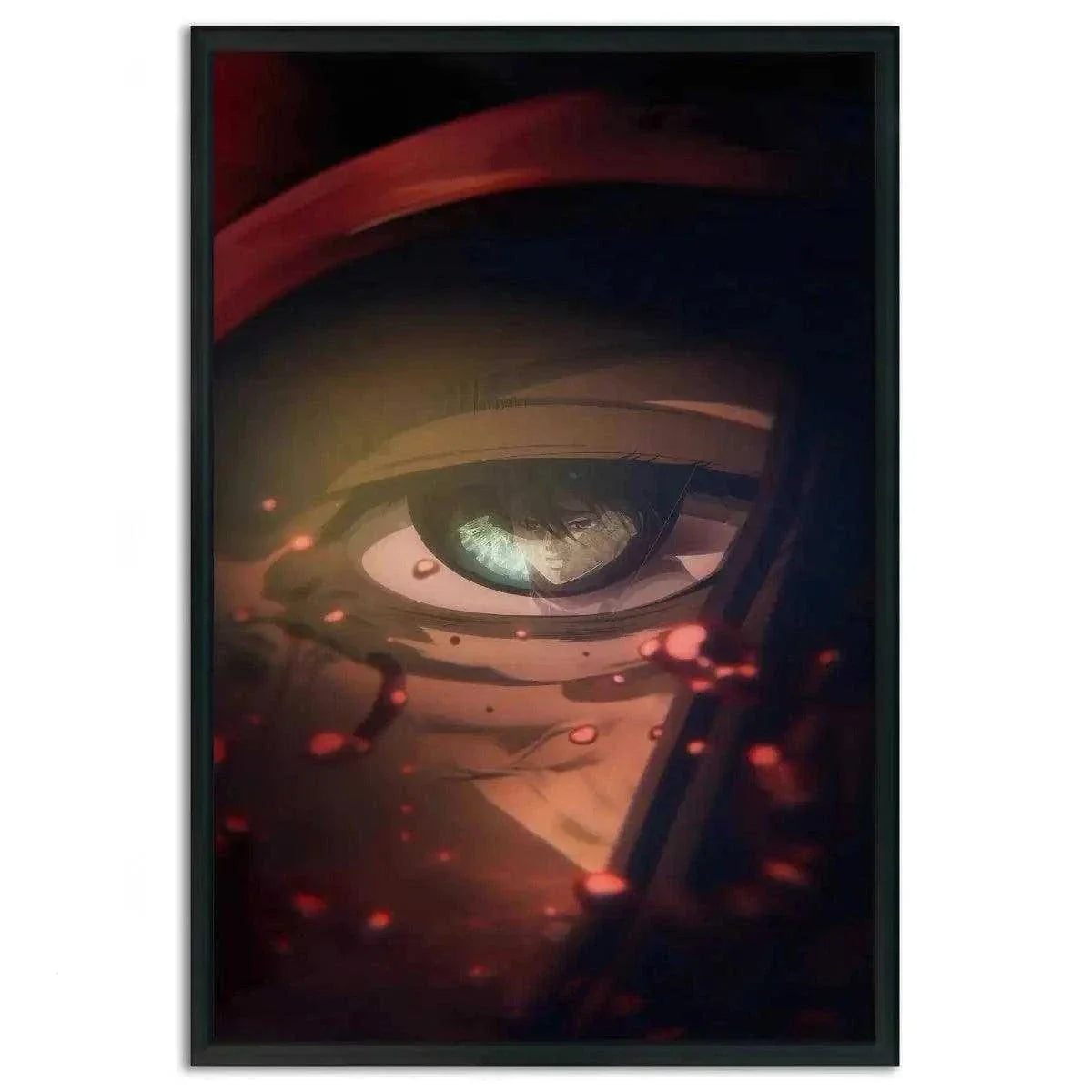 Last View of Eren Jaeger - Attack on Titan - Anime Leinwandbild