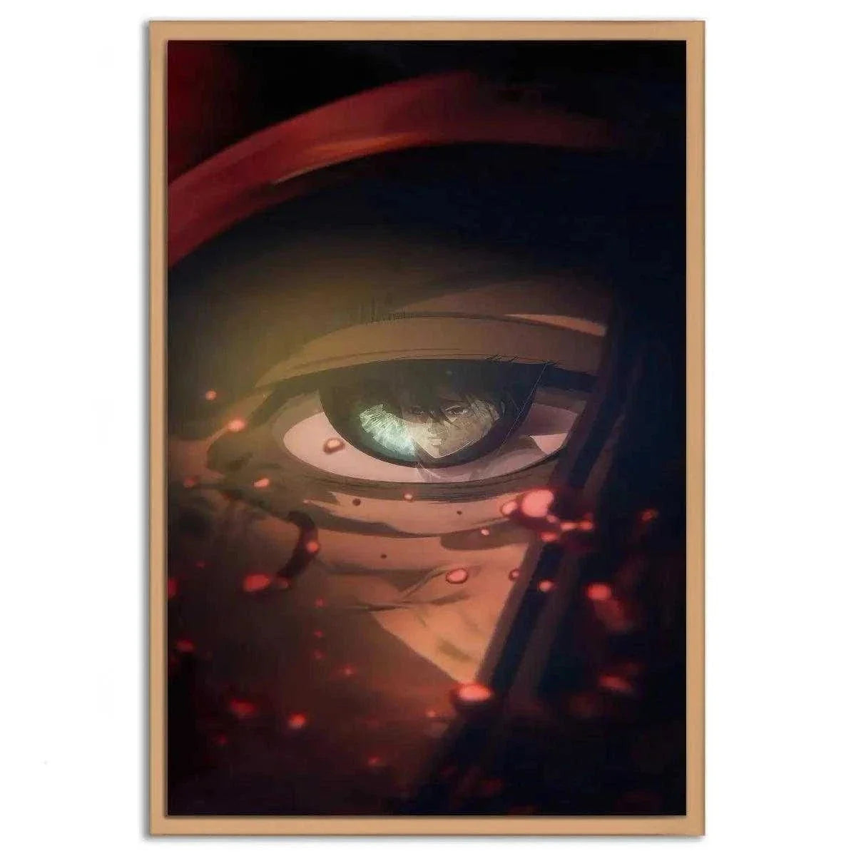 Last View of Eren Jaeger - Attack on Titan - Anime Leinwandbild