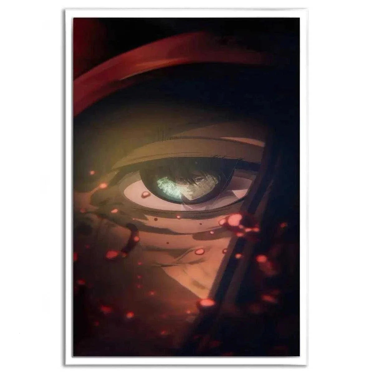 Last View of Eren Jaeger - Attack on Titan - Anime Leinwandbild