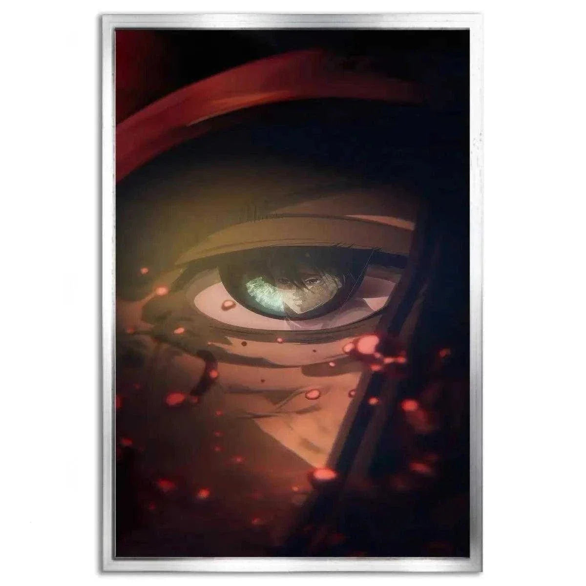 Last View of Eren Jaeger - Attack on Titan - Anime Leinwandbild