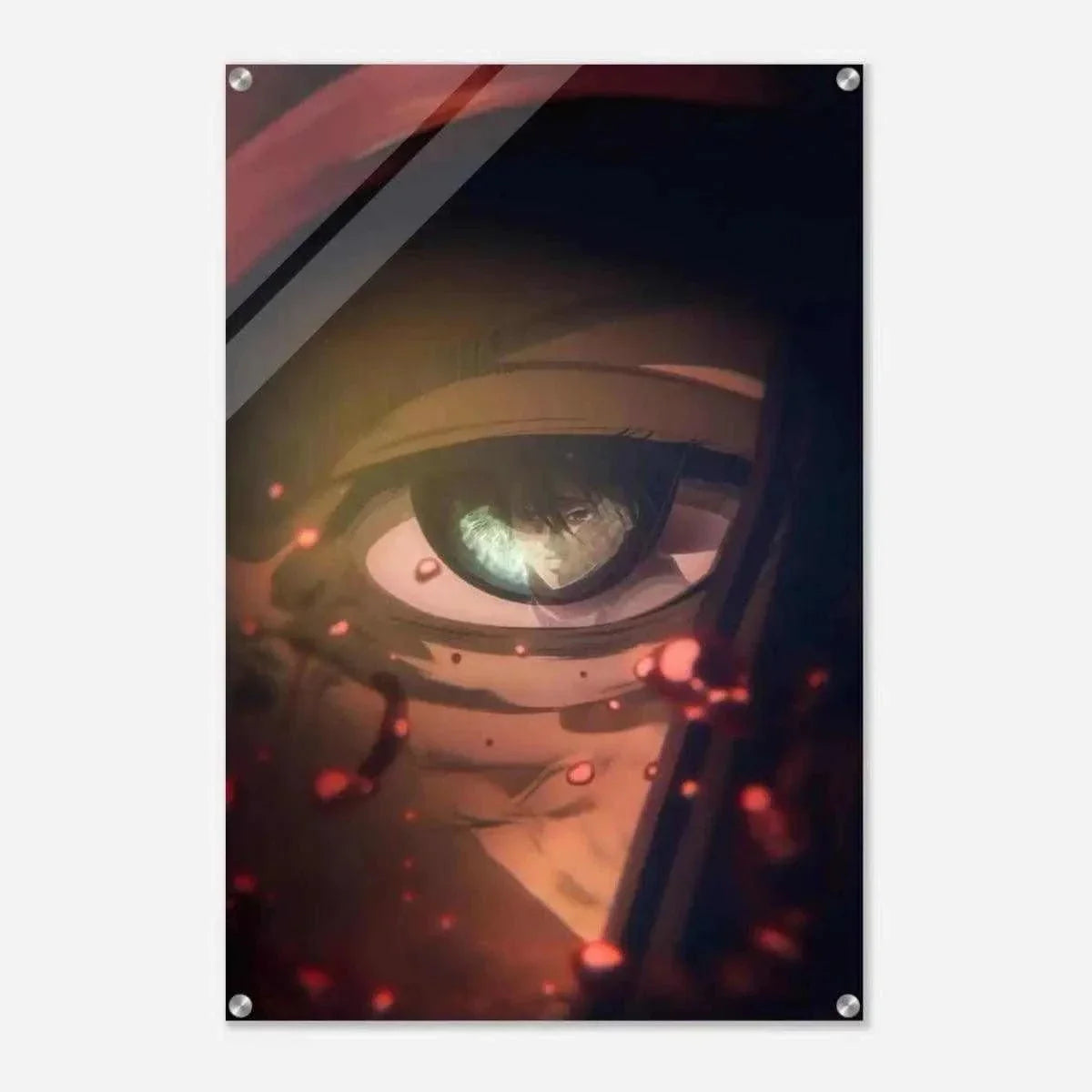 Last View of Eren Jaeger - Attack on Titan - Anime Leinwandbild