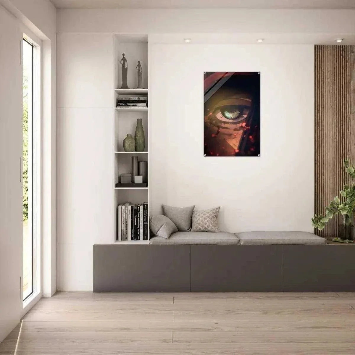 Last View of Eren Jaeger - Attack on Titan - Anime Leinwandbild