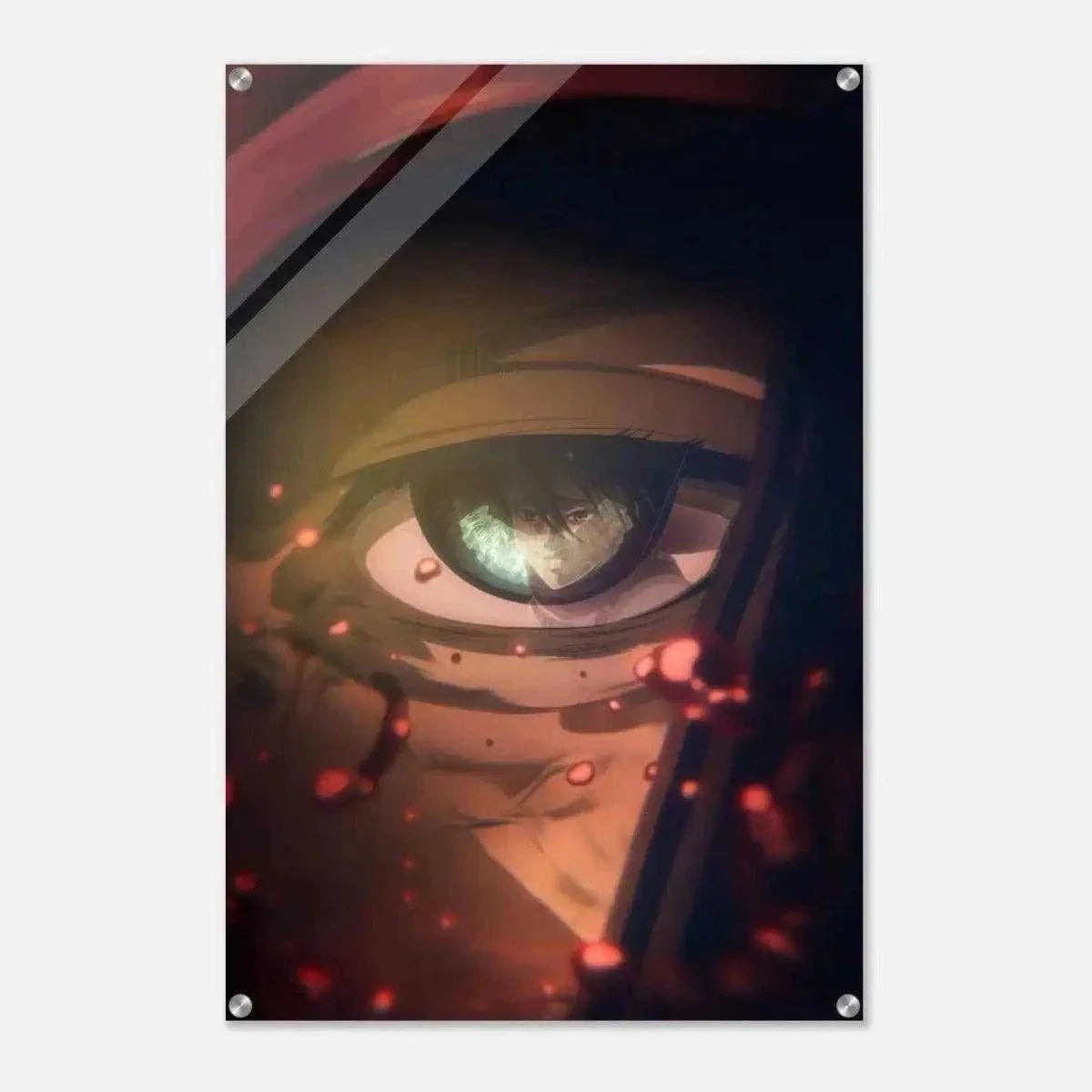 Last View of Eren Jaeger - Attack on Titan - Anime Leinwandbild