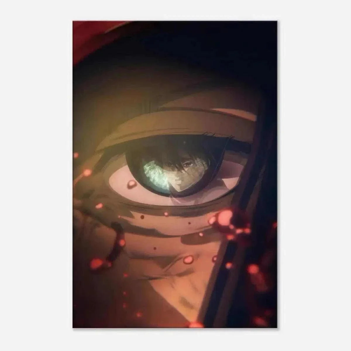 Last View of Eren Jaeger - Attack on Titan - Anime Leinwandbild