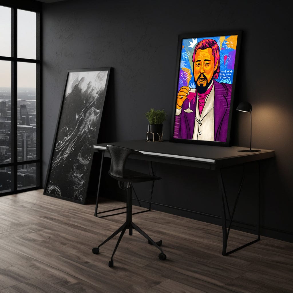 Leonardo DiCaprio - Leinwandbild Pop Art