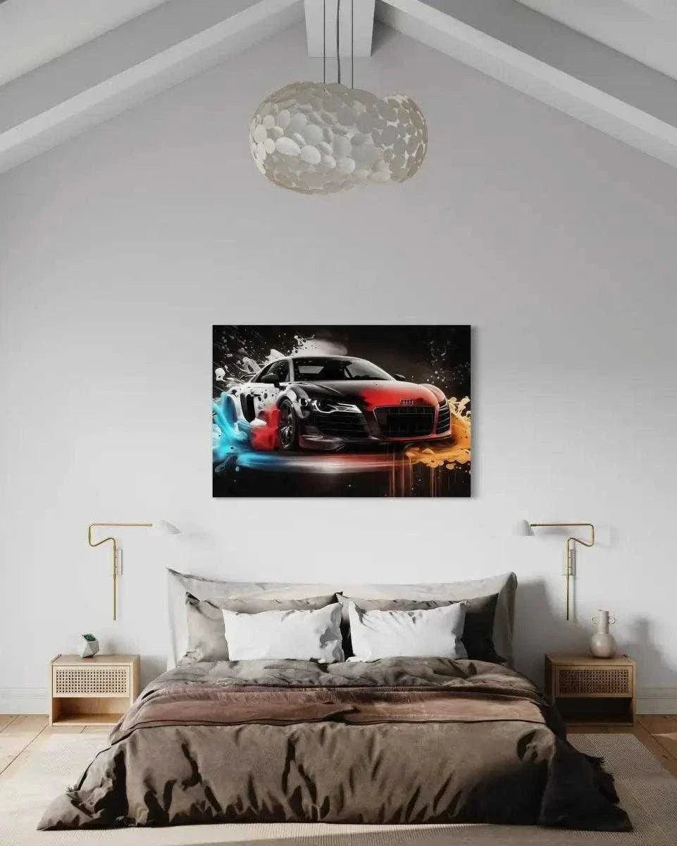 Liquid Audi - Auto Leinwandbild