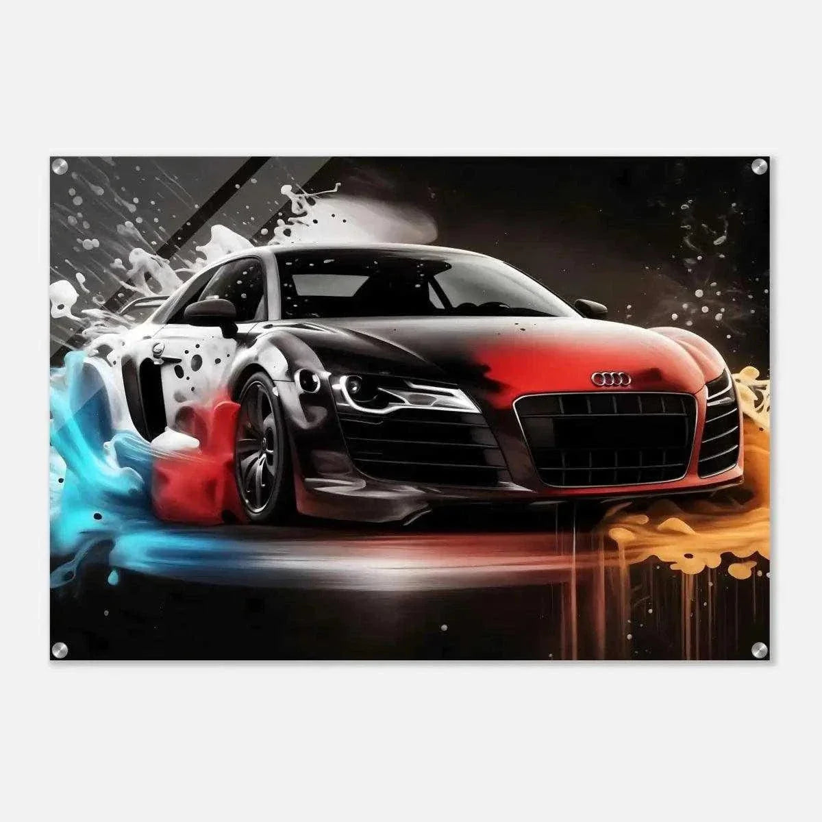 Liquid Audi - Auto Leinwandbild