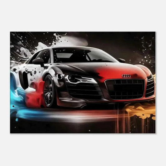 Liquid Audi - Auto Leinwandbild