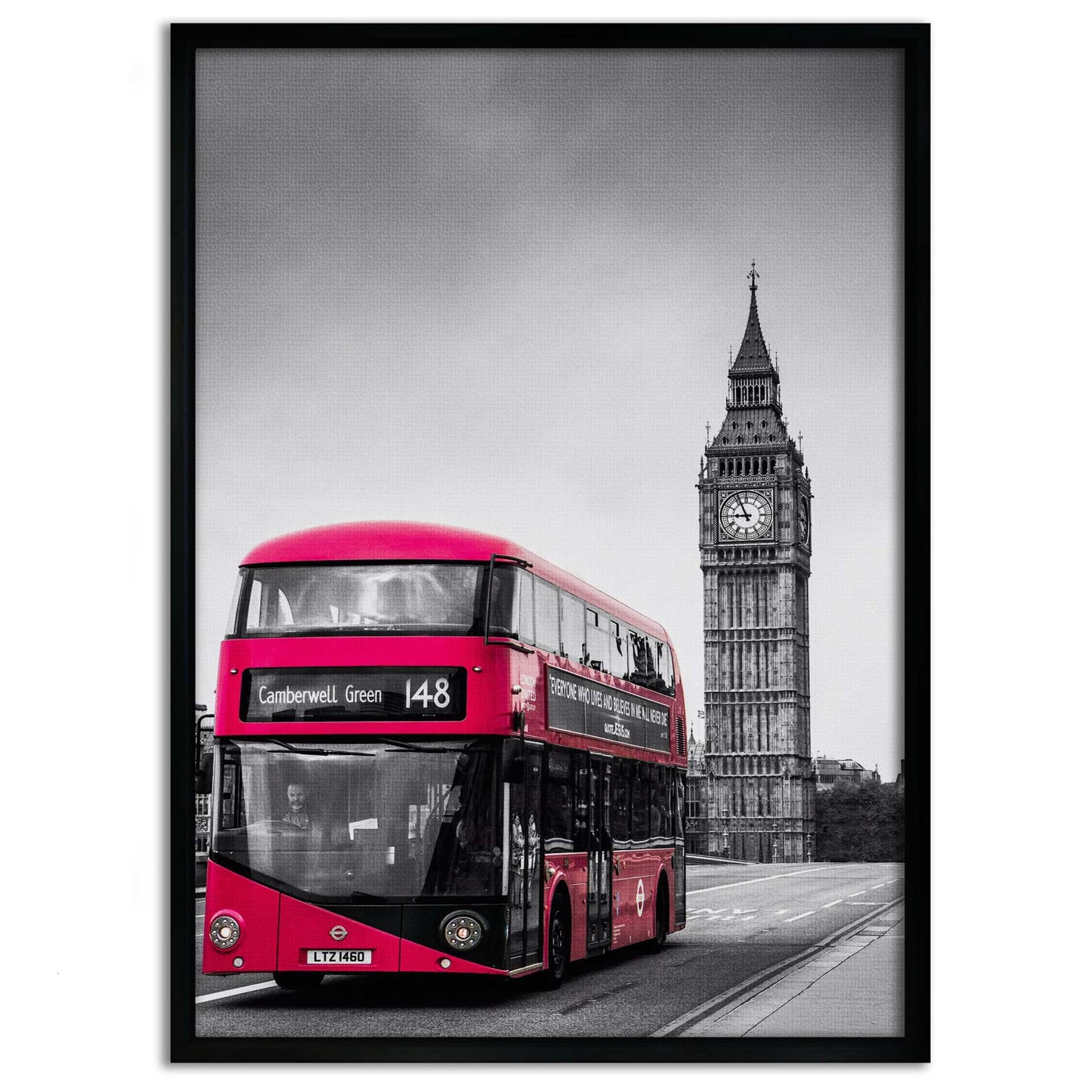 London Bus - Leinwandbild Stadt