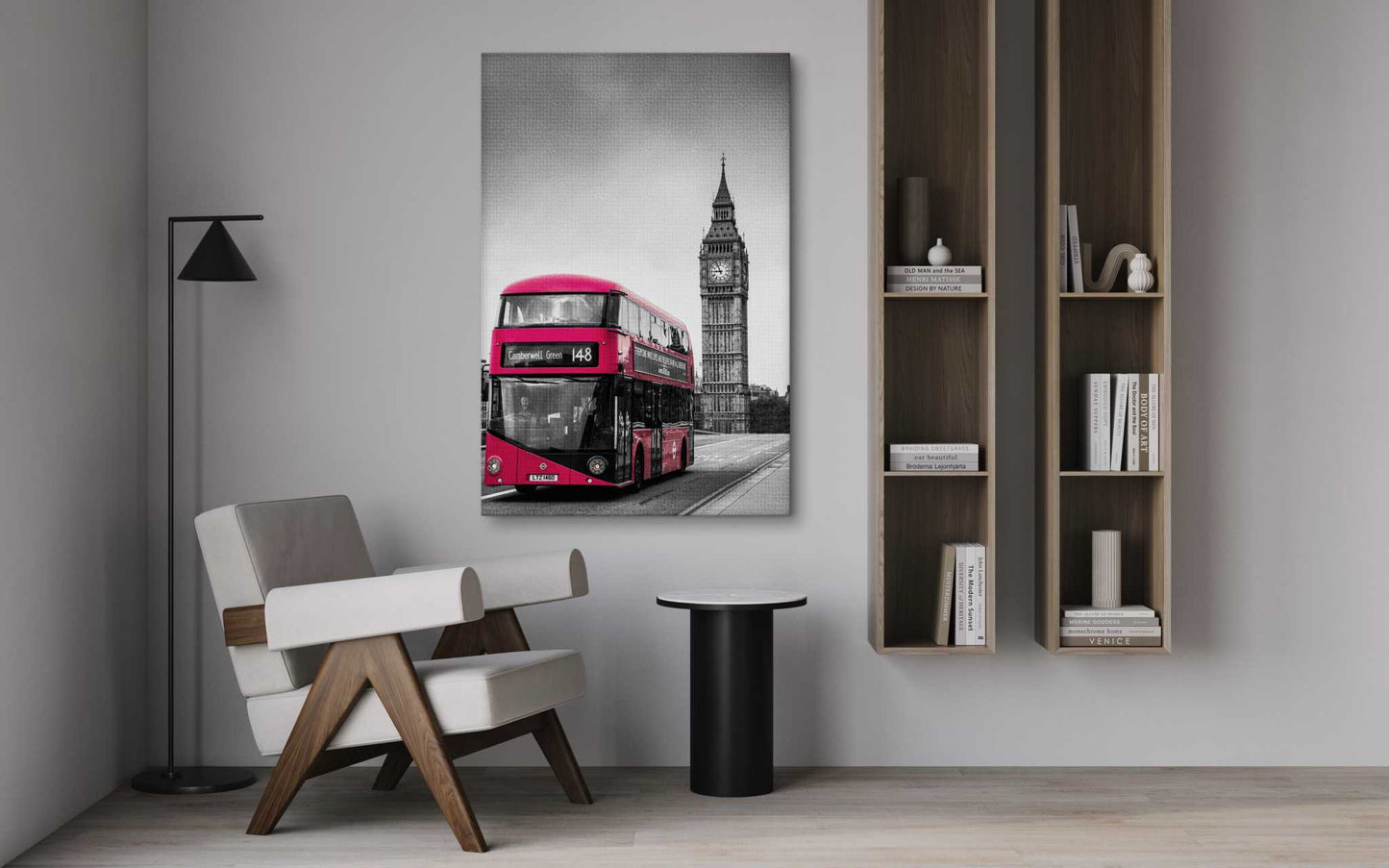 London Bus - Leinwandbild Stadt