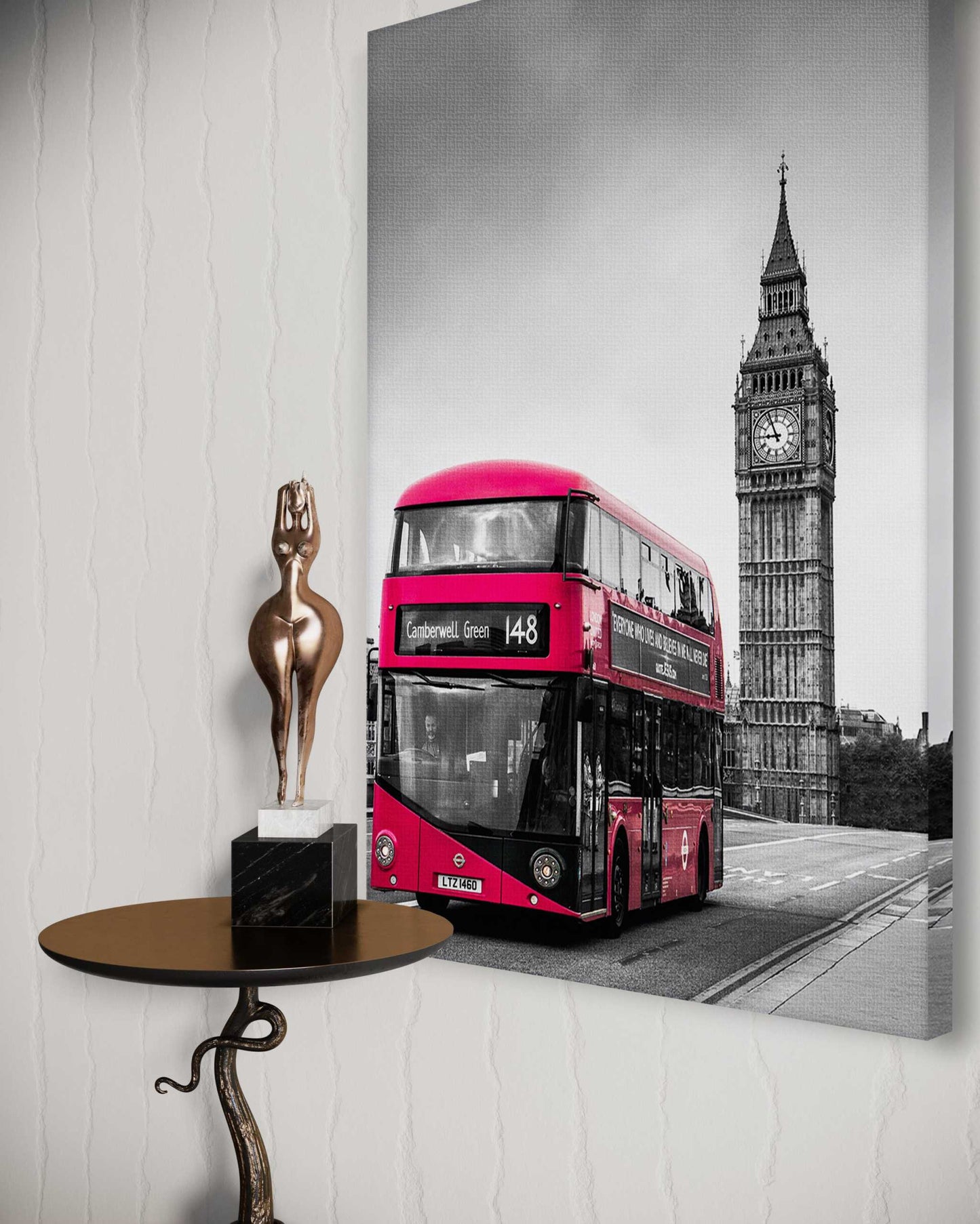 London Bus - Leinwandbild Stadt