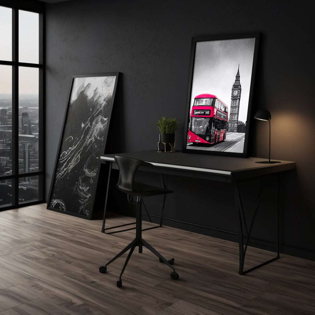London Bus - Leinwandbild Stadt
