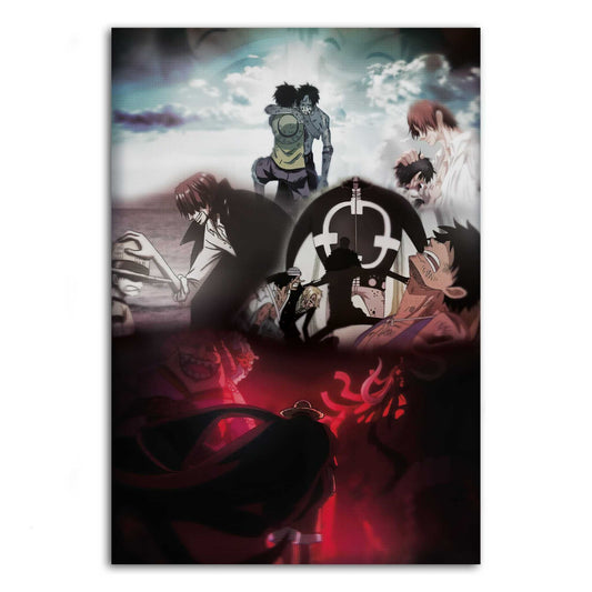 Luffy's Life x SHADOW030 - Anime Leinwandbild