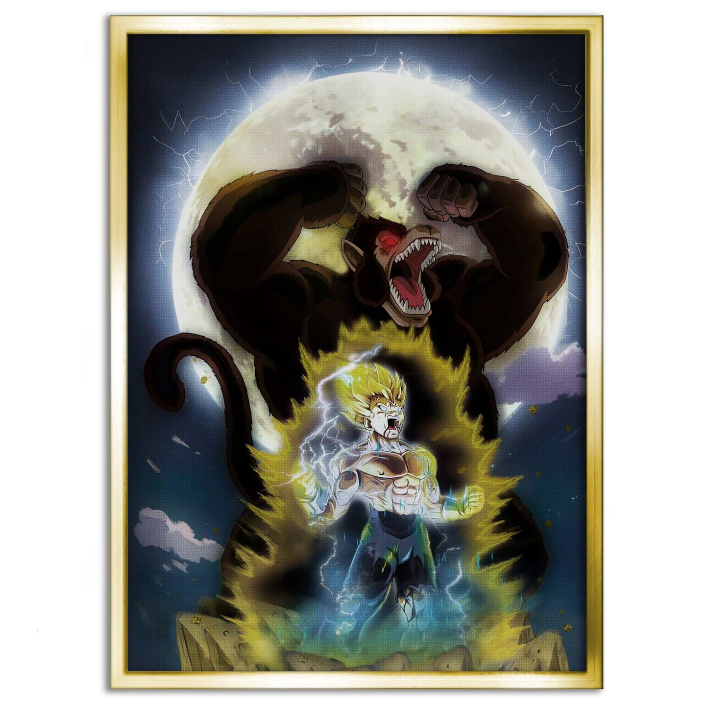 Majin Vegeta x SHADOW030 - Dragon Ball - Anime Leinwandbild