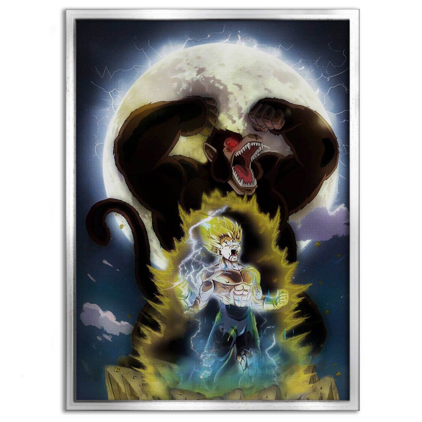Majin Vegeta x SHADOW030 - Dragon Ball - Anime Leinwandbild