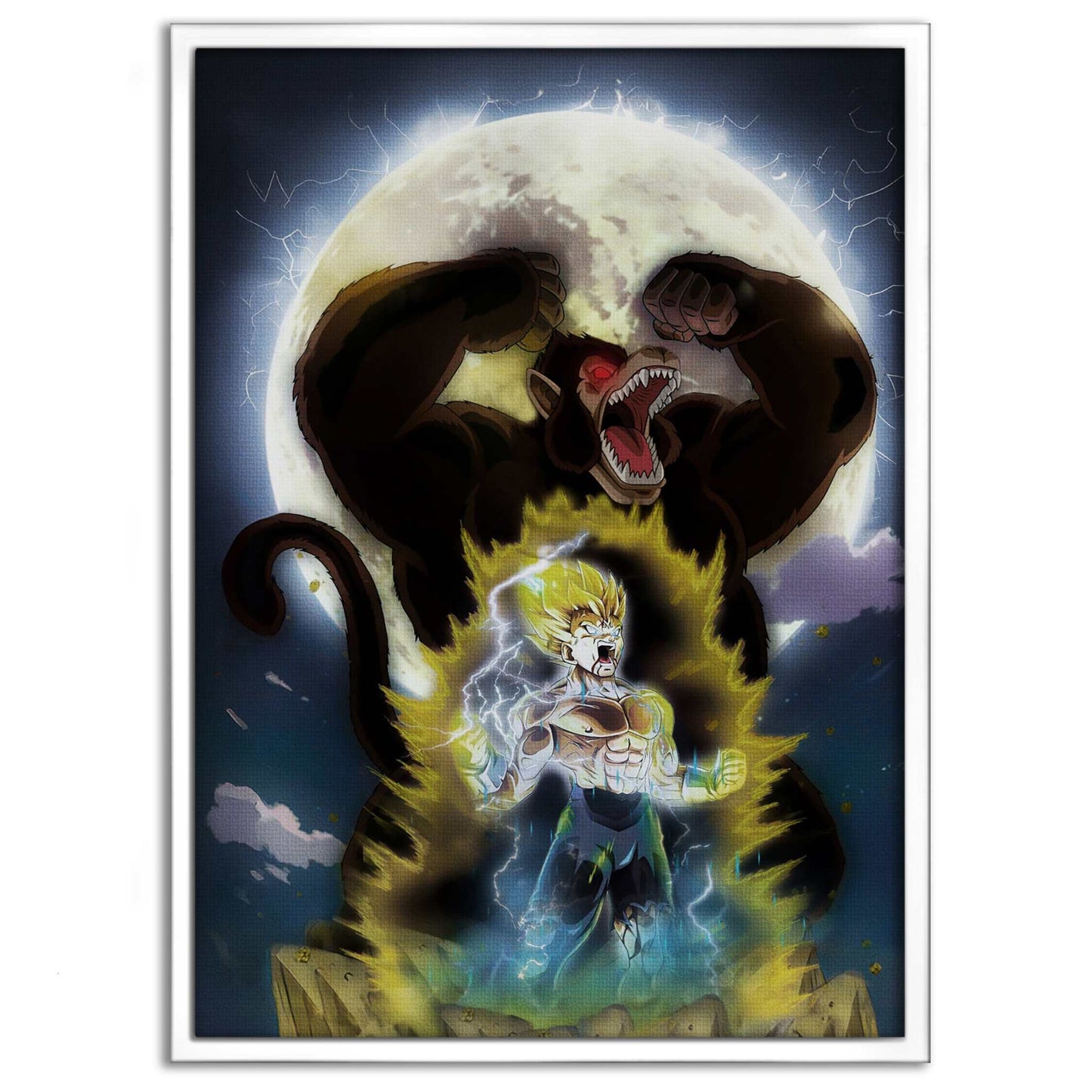 Majin Vegeta x SHADOW030 - Dragon Ball - Anime Leinwandbild