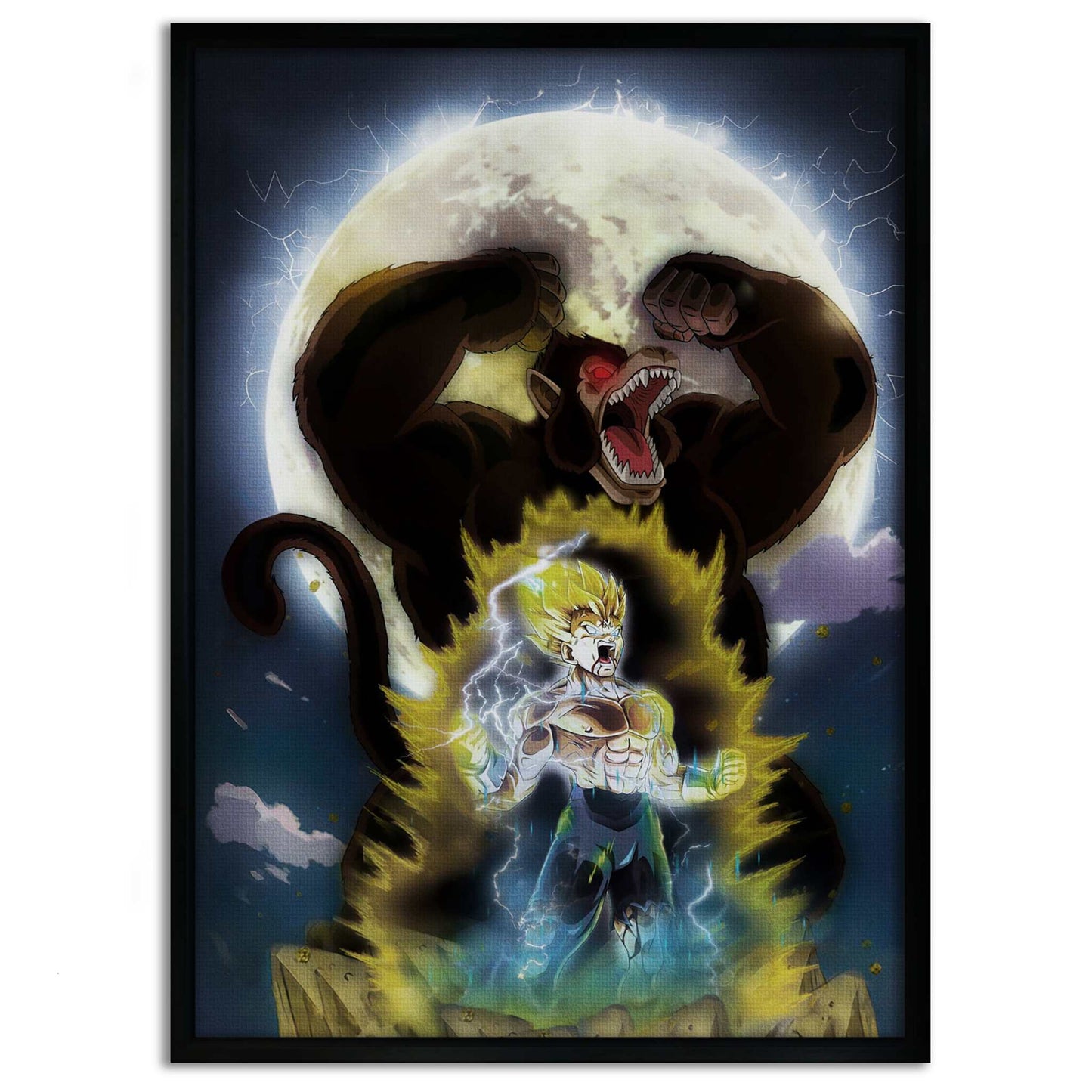 Majin Vegeta x SHADOW030 - Dragon Ball - Anime Leinwandbild