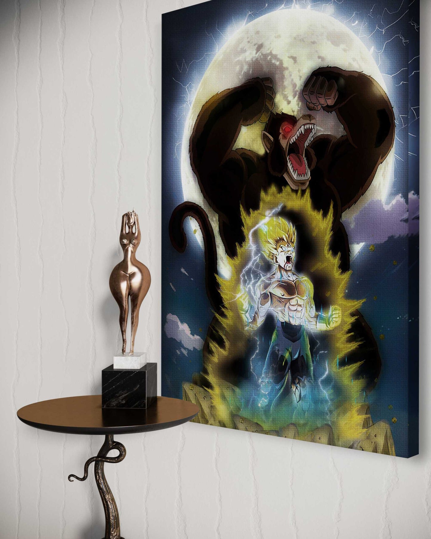 Majin Vegeta x SHADOW030 - Dragon Ball - Anime Leinwandbild
