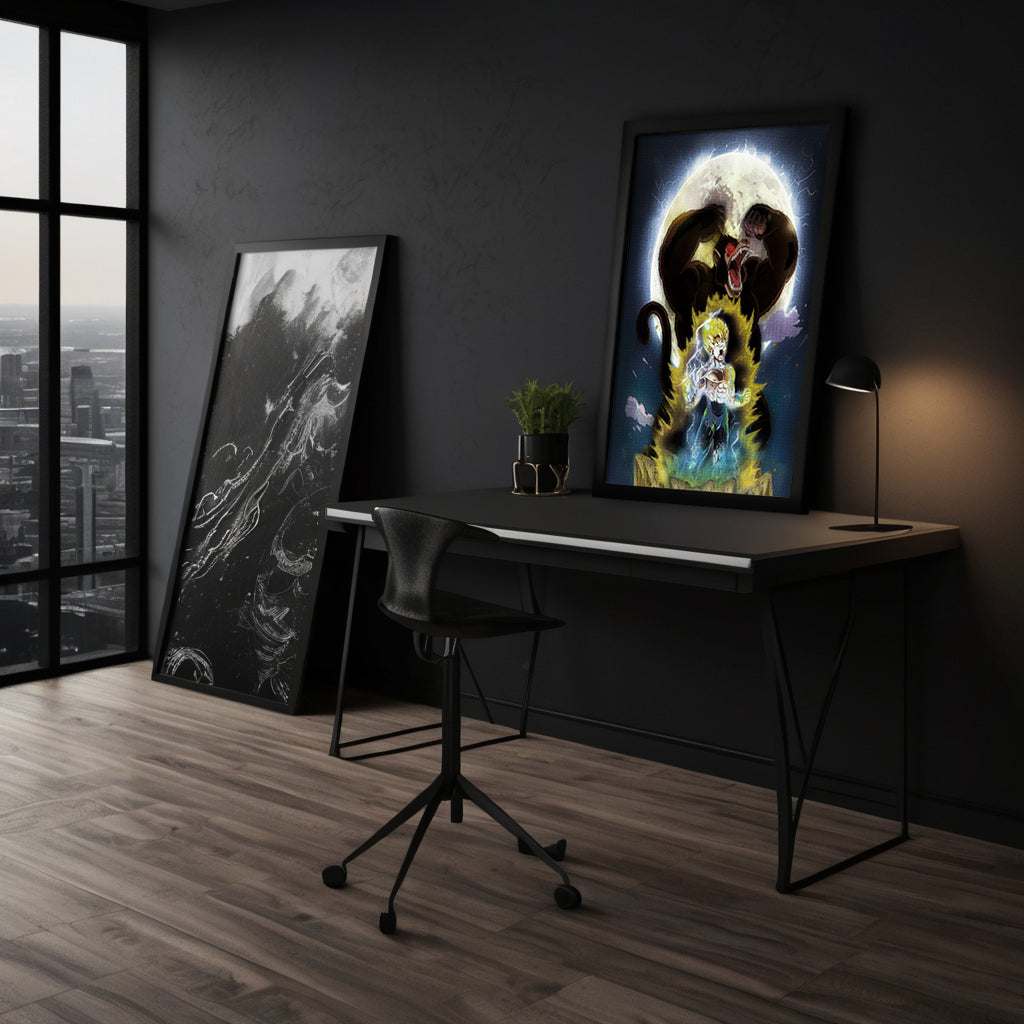 Majin Vegeta x SHADOW030 - Dragon Ball - Anime Leinwandbild