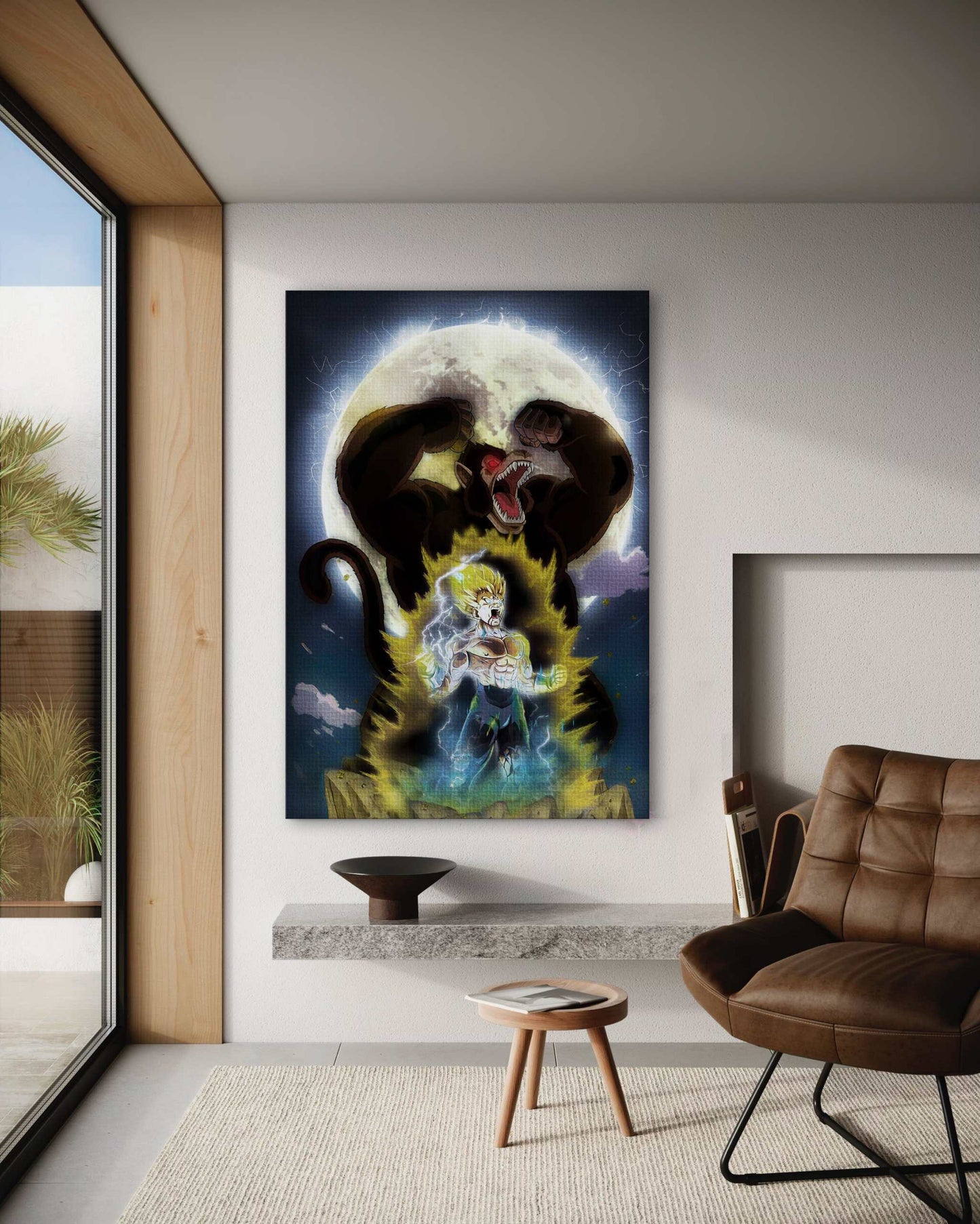 Majin Vegeta x SHADOW030 - Dragon Ball - Anime Leinwandbild