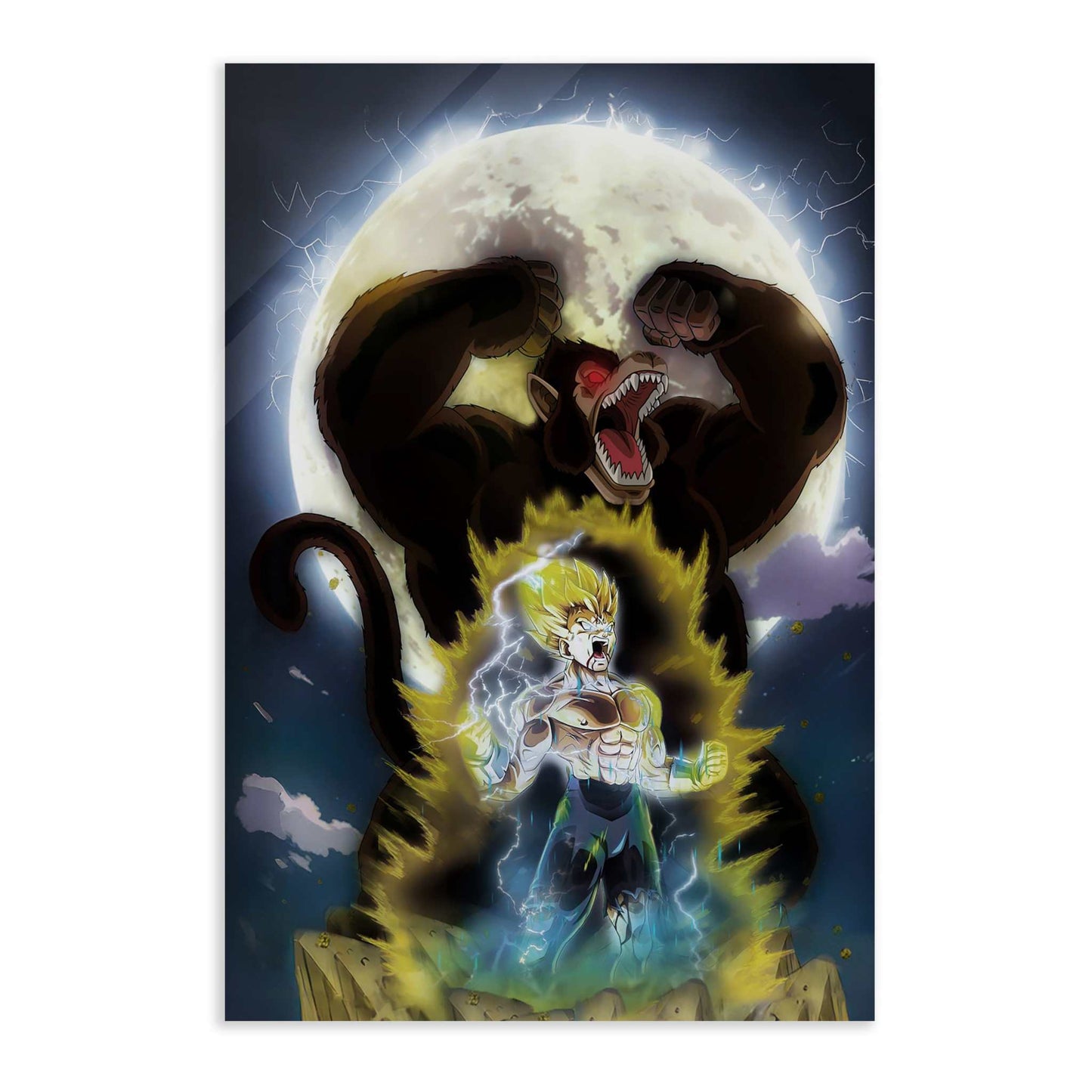 Majin Vegeta x SHADOW030 - Dragon Ball - Anime Leinwandbild