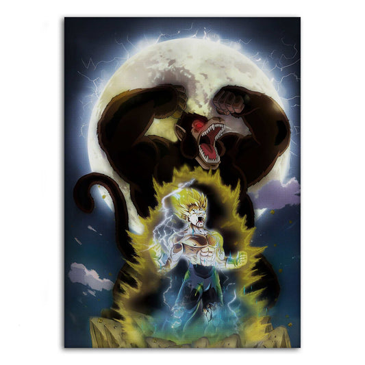 Majin Vegeta x SHADOW030 - Dragon Ball - Anime Leinwandbild