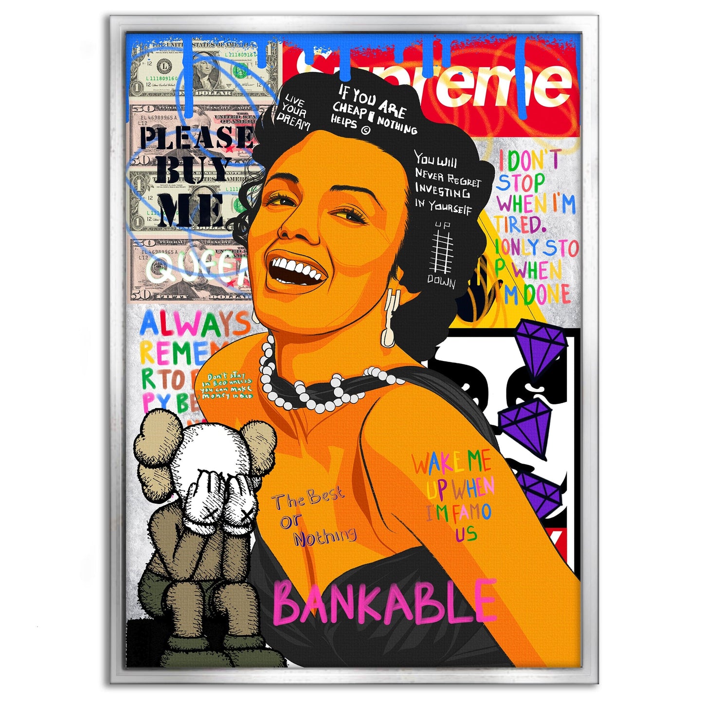 Marilyn Monroe - Leinwandbild Pop Art