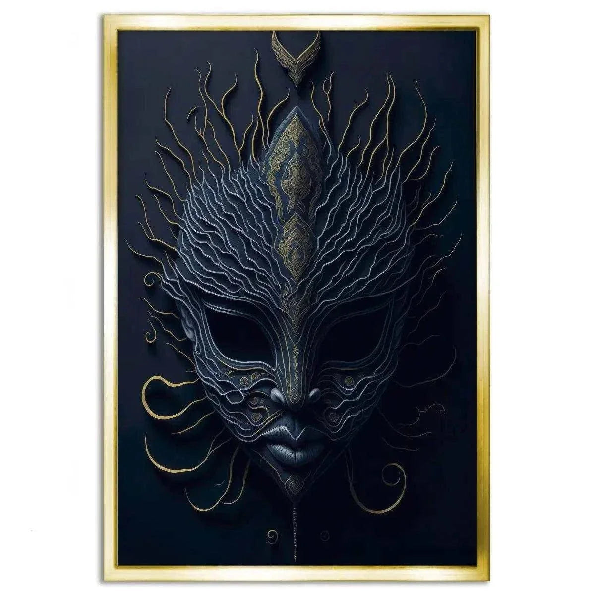 Mask of Vengeance - Leinwandbild Japanisch