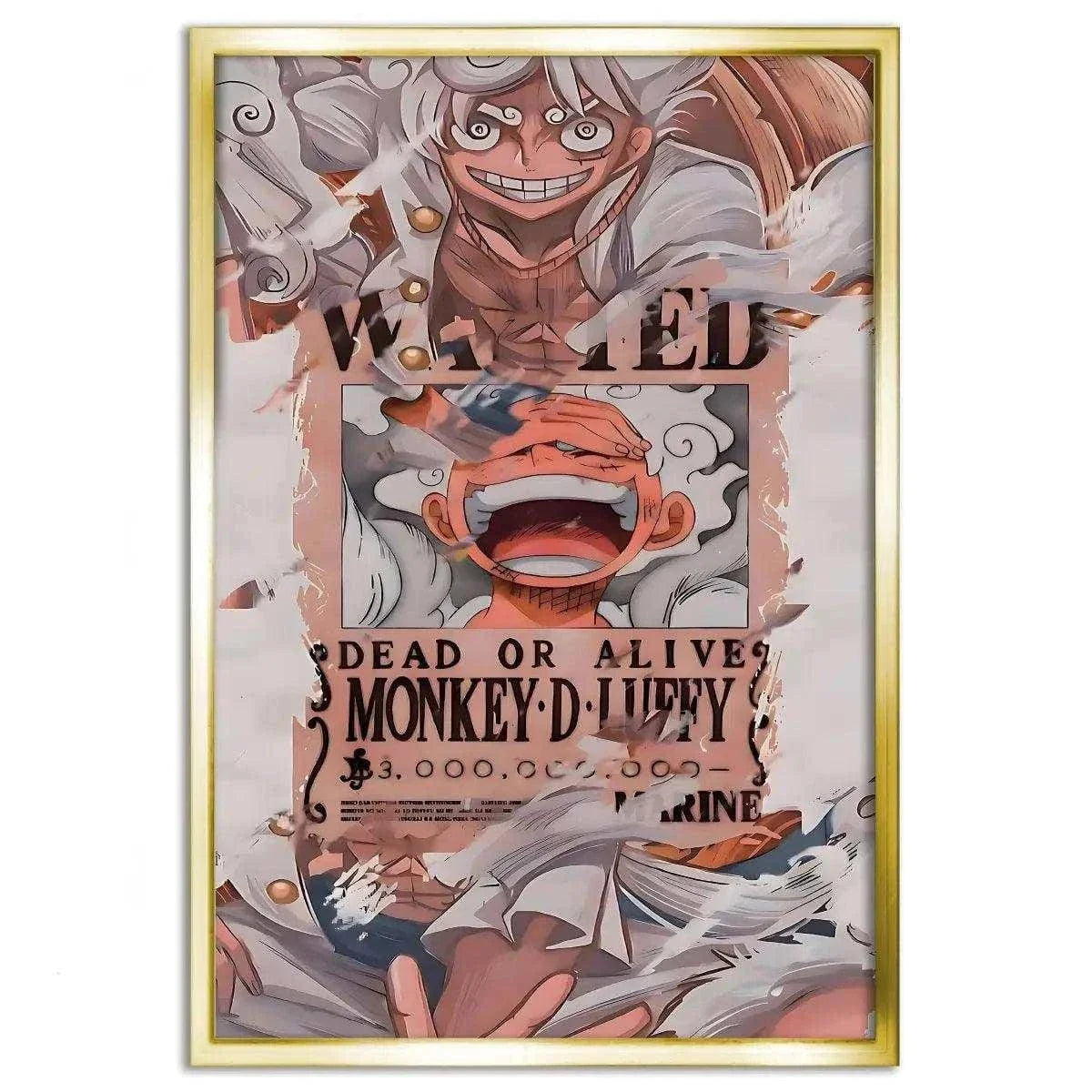 Monkey D. Luffy - Anime Leinwandbild