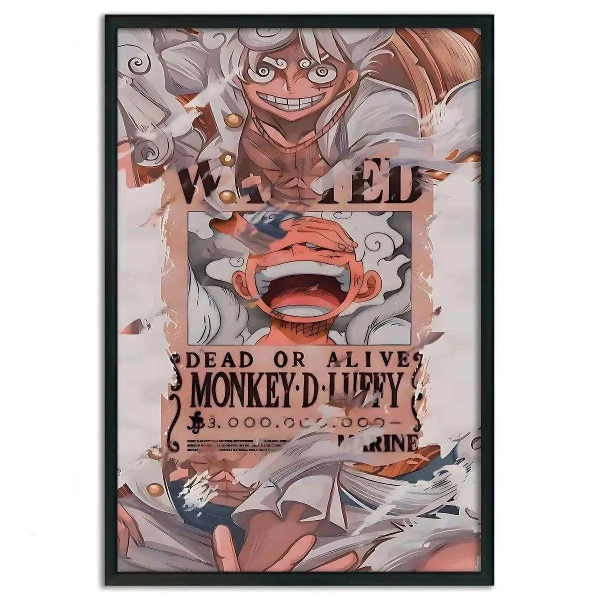 Monkey D. Luffy - Anime Leinwandbild