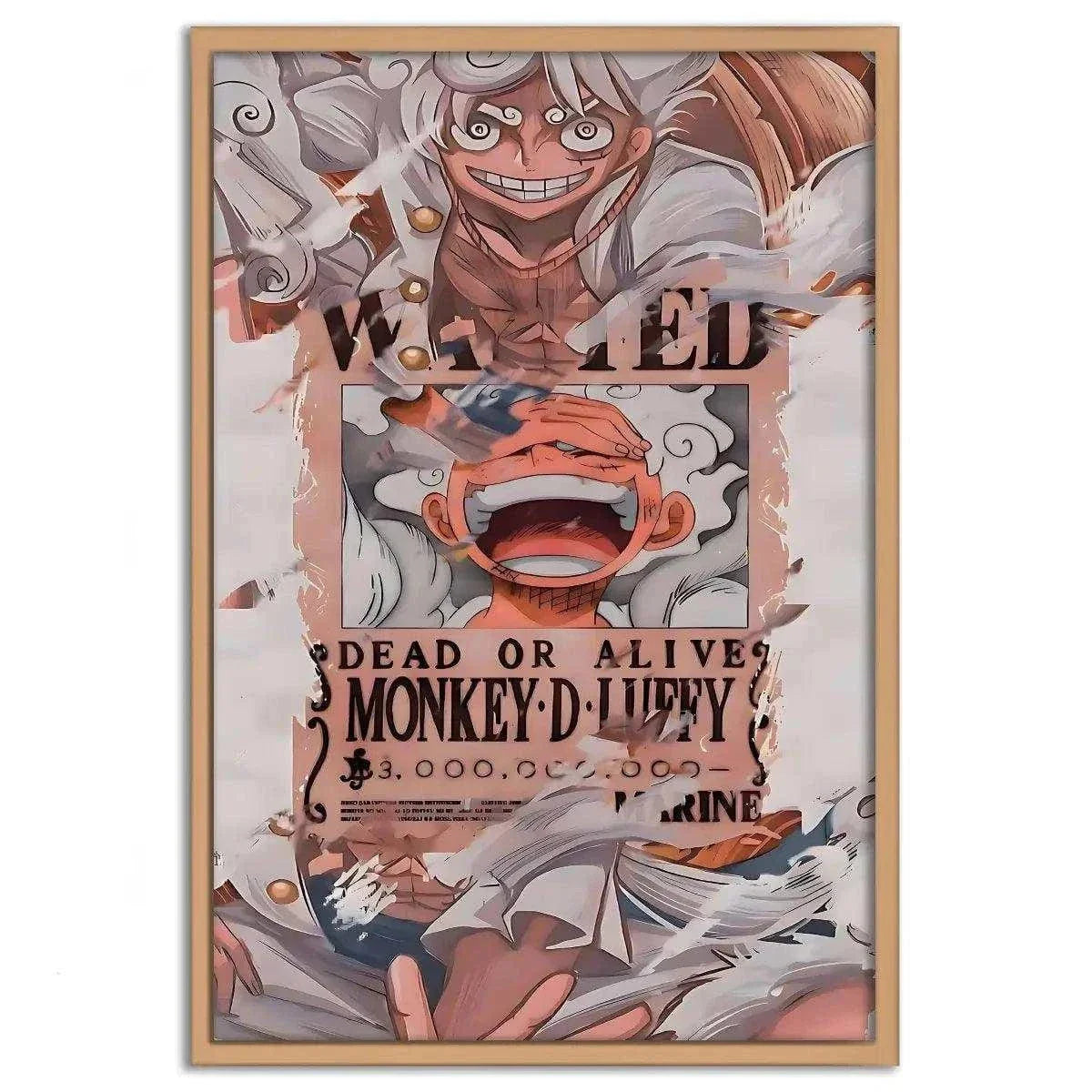 Monkey D. Luffy - Anime Leinwandbild