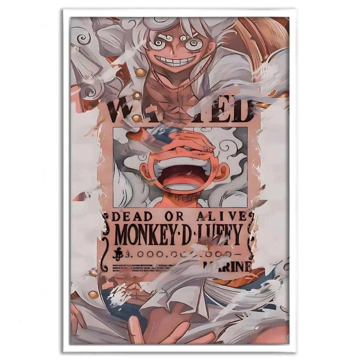 Monkey D. Luffy - Anime Leinwandbild