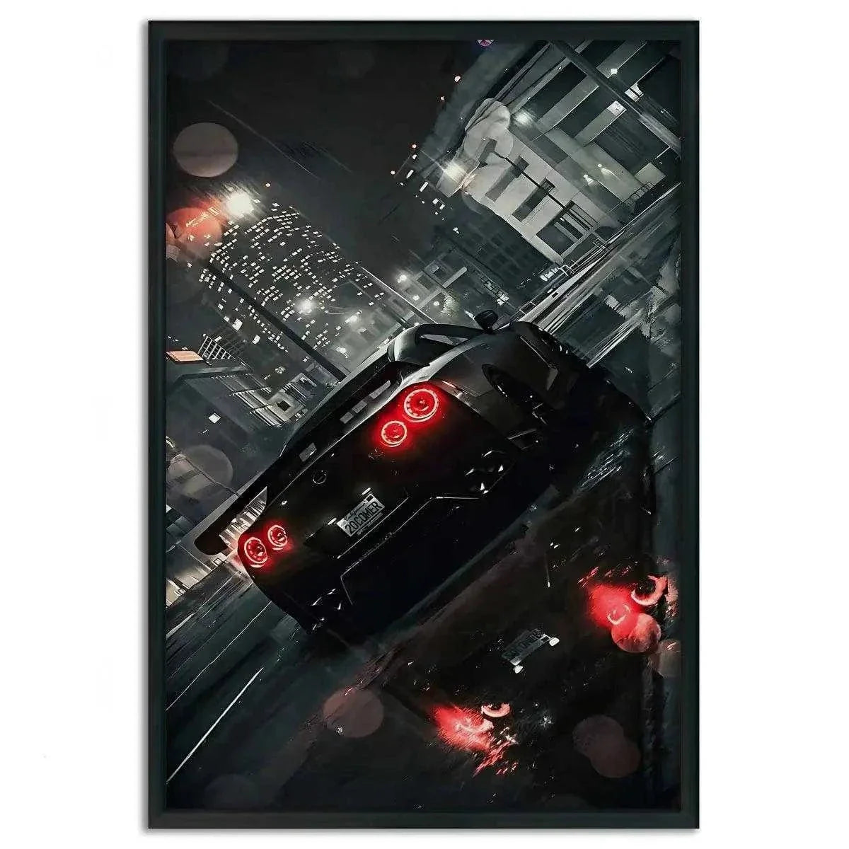 Nissan GT-R - Auto Leinwandbild