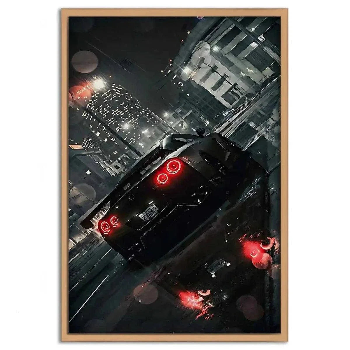 Nissan GT-R - Auto Leinwandbild