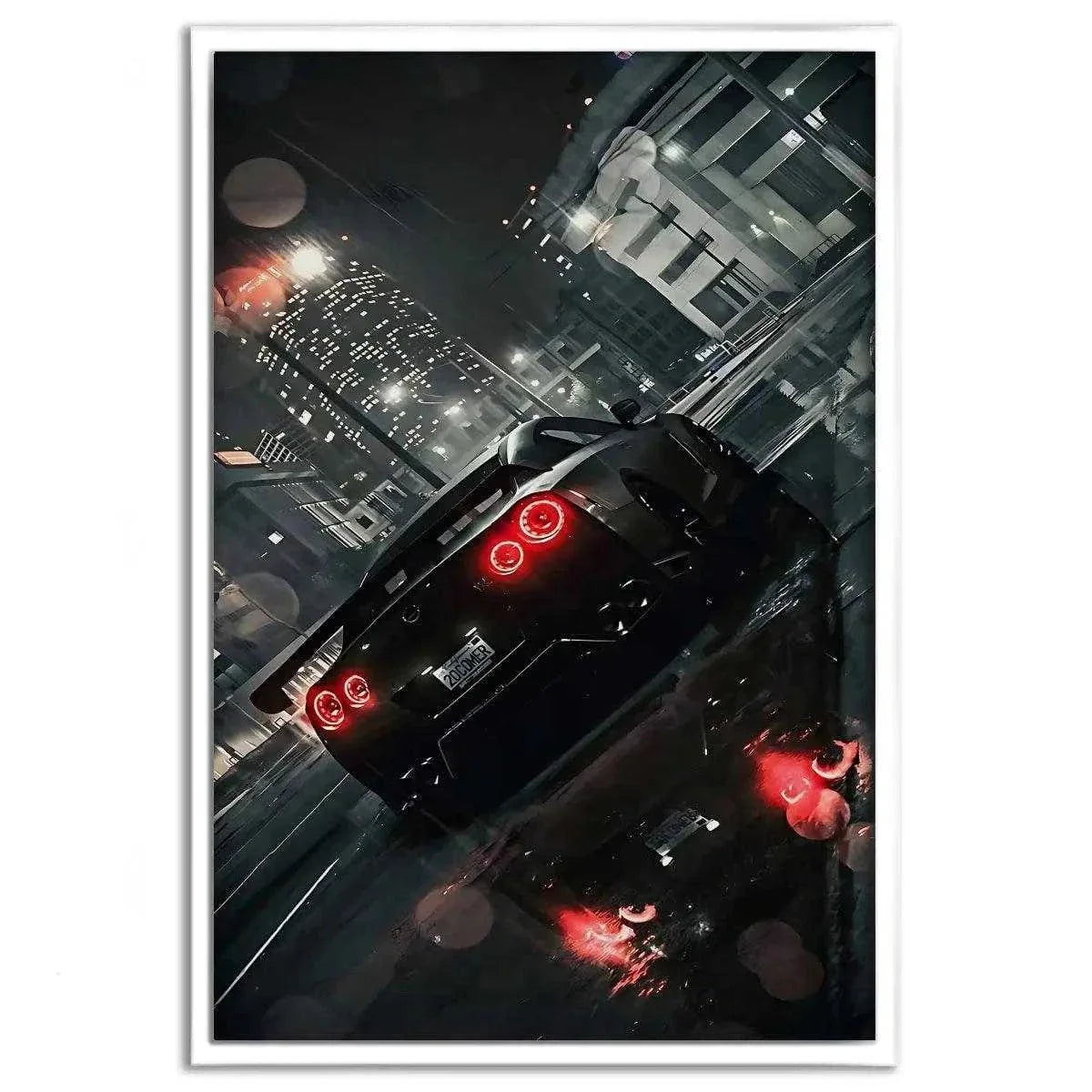 Nissan GT-R - Auto Leinwandbild
