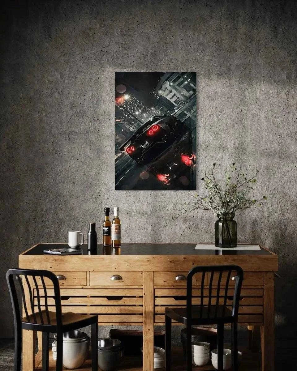 Nissan GT-R - Auto Leinwandbild
