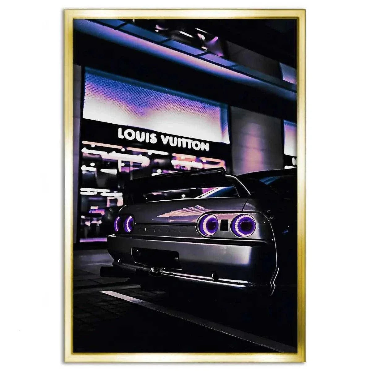 Nissan Skyline - Auto Leinwandbild