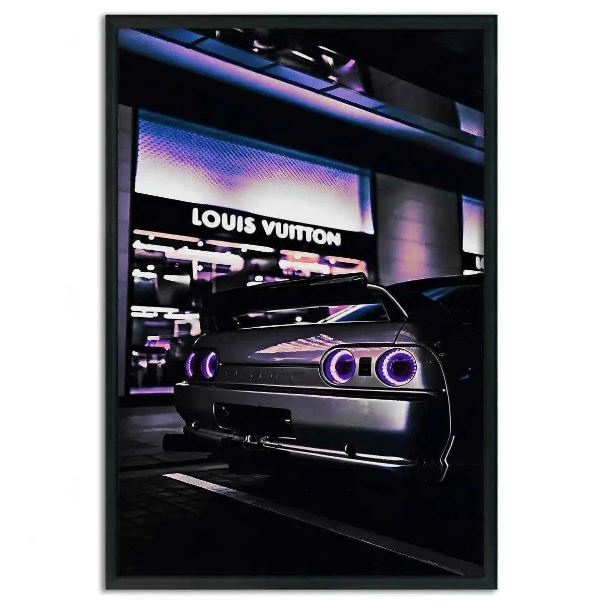 Nissan Skyline - Auto Leinwandbild