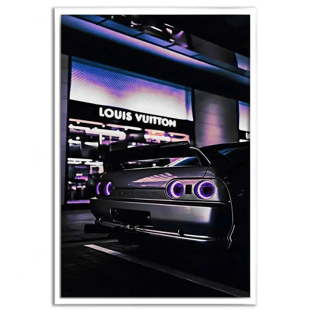 Nissan Skyline - Auto Leinwandbild
