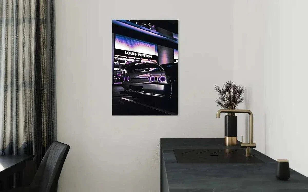 Nissan Skyline - Auto Leinwandbild