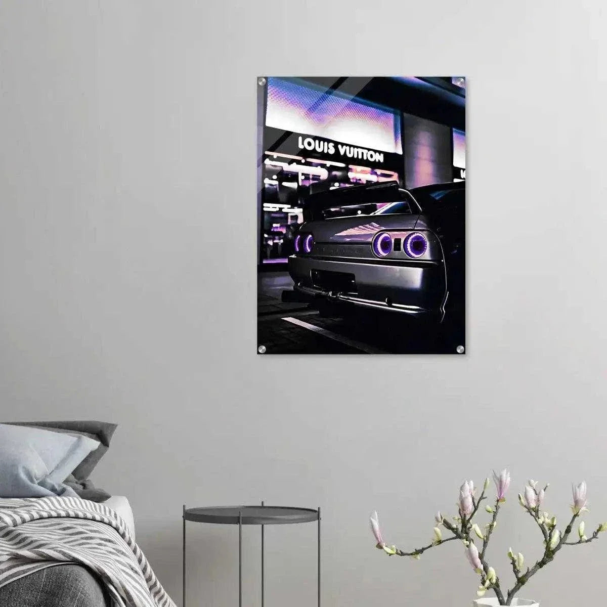Nissan Skyline - Auto Leinwandbild