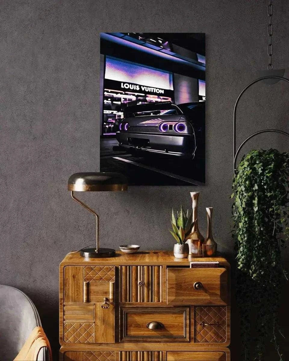 Nissan Skyline - Auto Leinwandbild