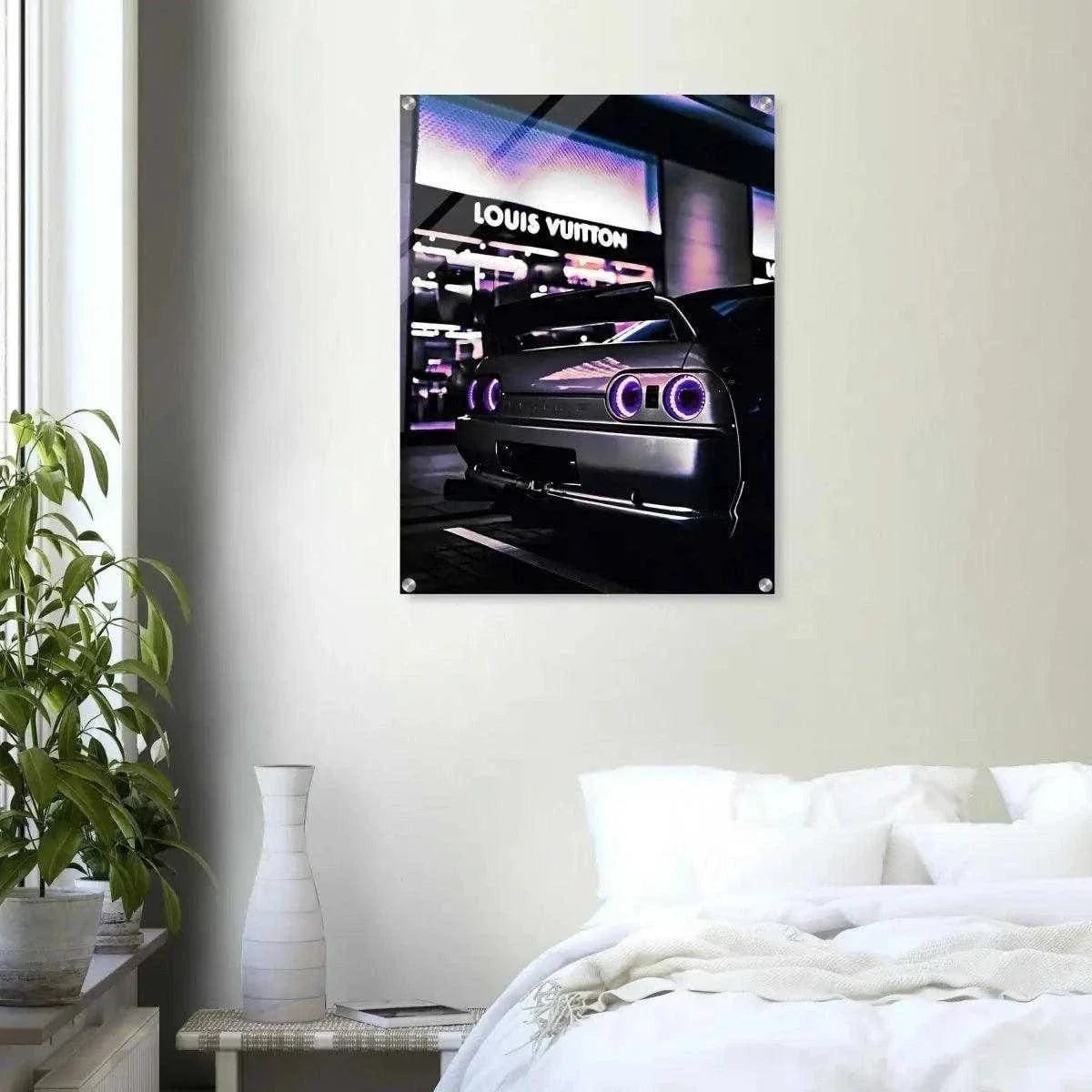 Nissan Skyline - Auto Leinwandbild